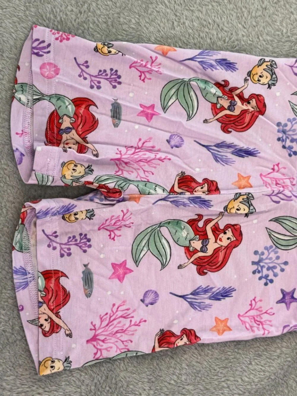 Little Sleepies Disney The Little Mermaid Pajama Set, 3T